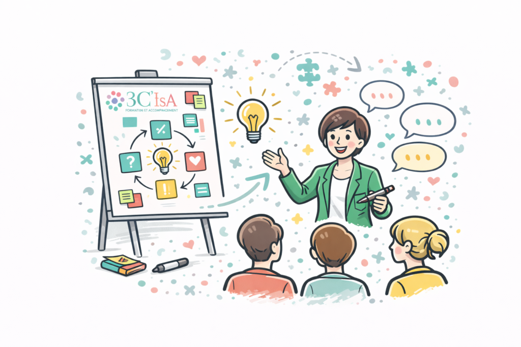 Isabelle BOULZE votre facilitatrice en intelligence collective basée à Lisle-sur-Tarn.